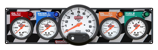 Quickcar Racing Products QRP61-6051 4 Gauge Panel W/ 5in Tach