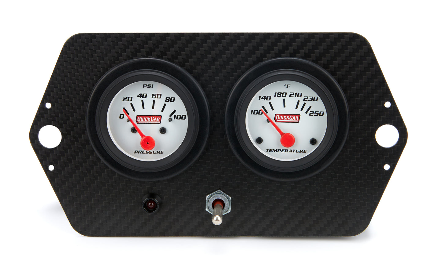 Quickcar Racing Products QRP61-7205 Gauge Panel Sprint 2in w/ Switch and Warning