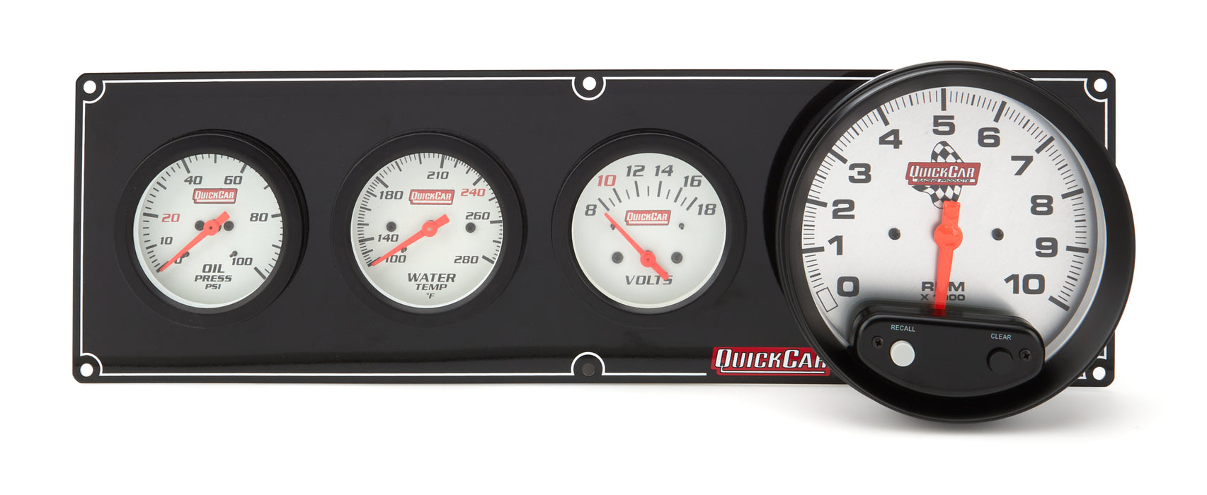 Quickcar Racing Products QRP61-7747 Extreme 3-1 OP/WT/Volt w/ 5in Tach