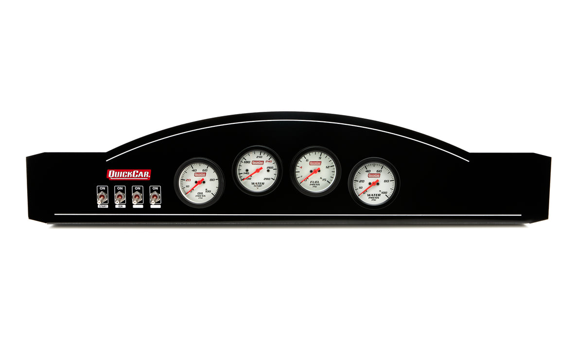 Quickcar Racing Products QRP61-826-031 Dash Panel Ext OP/WT/ FP/WP Single Ign
