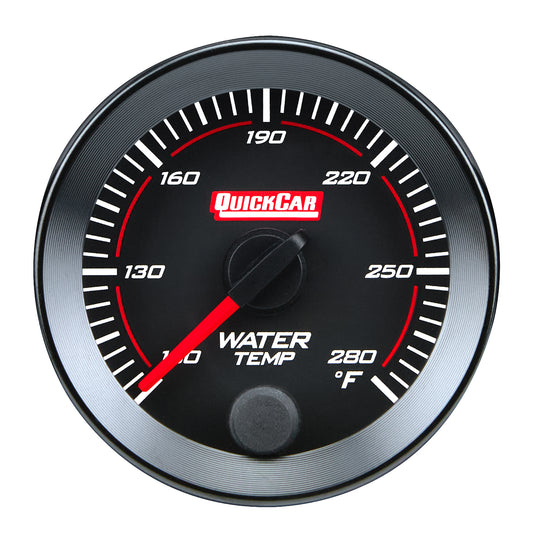 Quickcar Racing Products QRP65-006 RedLine Gauge 2-1/16in Water Temp 100-280F