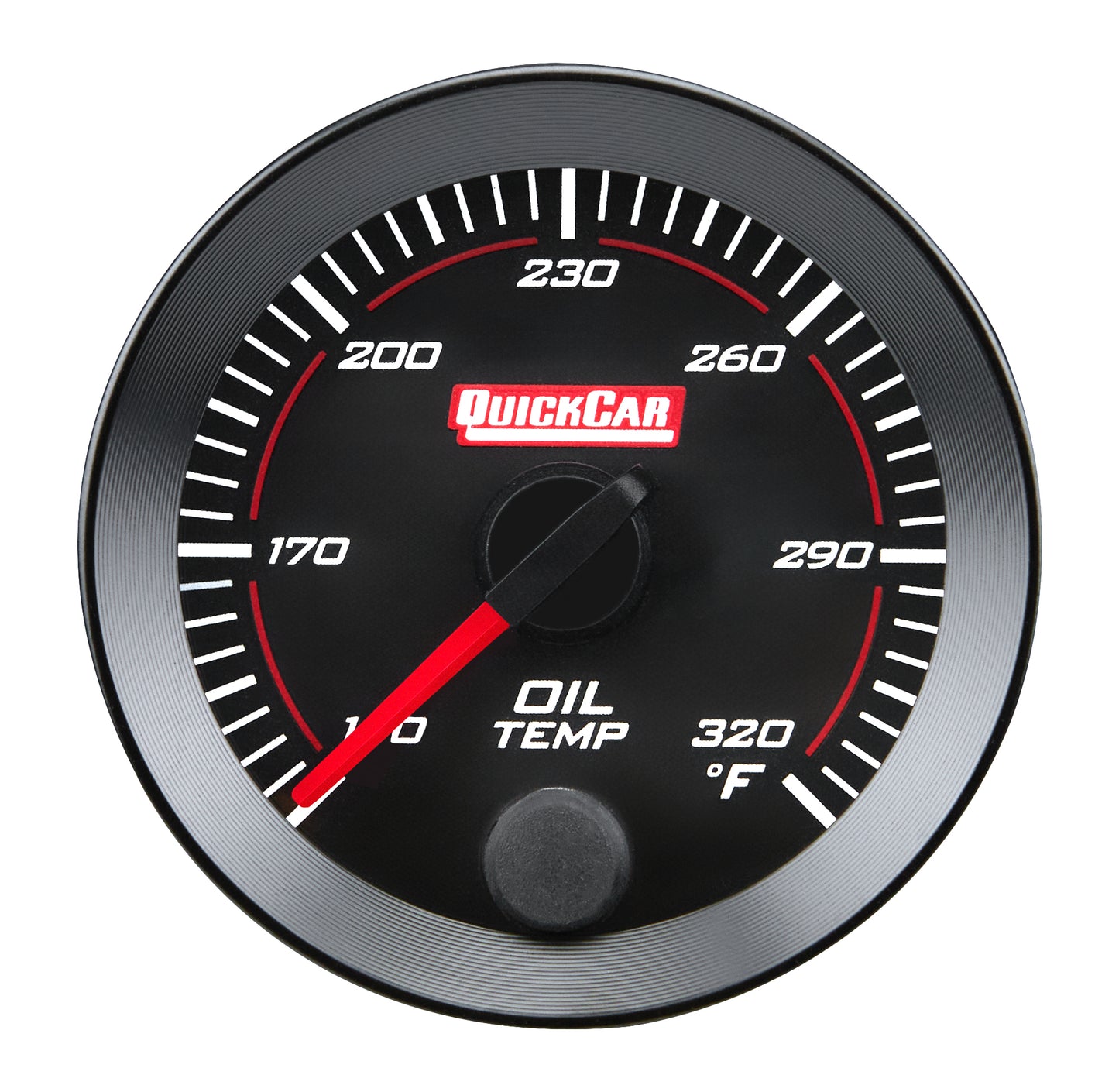 Quickcar Racing Products QRP65-009 RedLine Gauge 2-1/16in Oil Temperature 140-320F