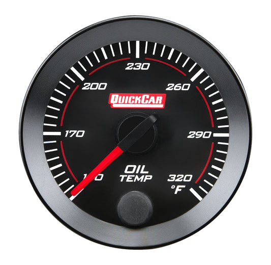 Quickcar Racing Products QRP65-009 RedLine Gauge 2-1/16in Oil Temperature 140-320F