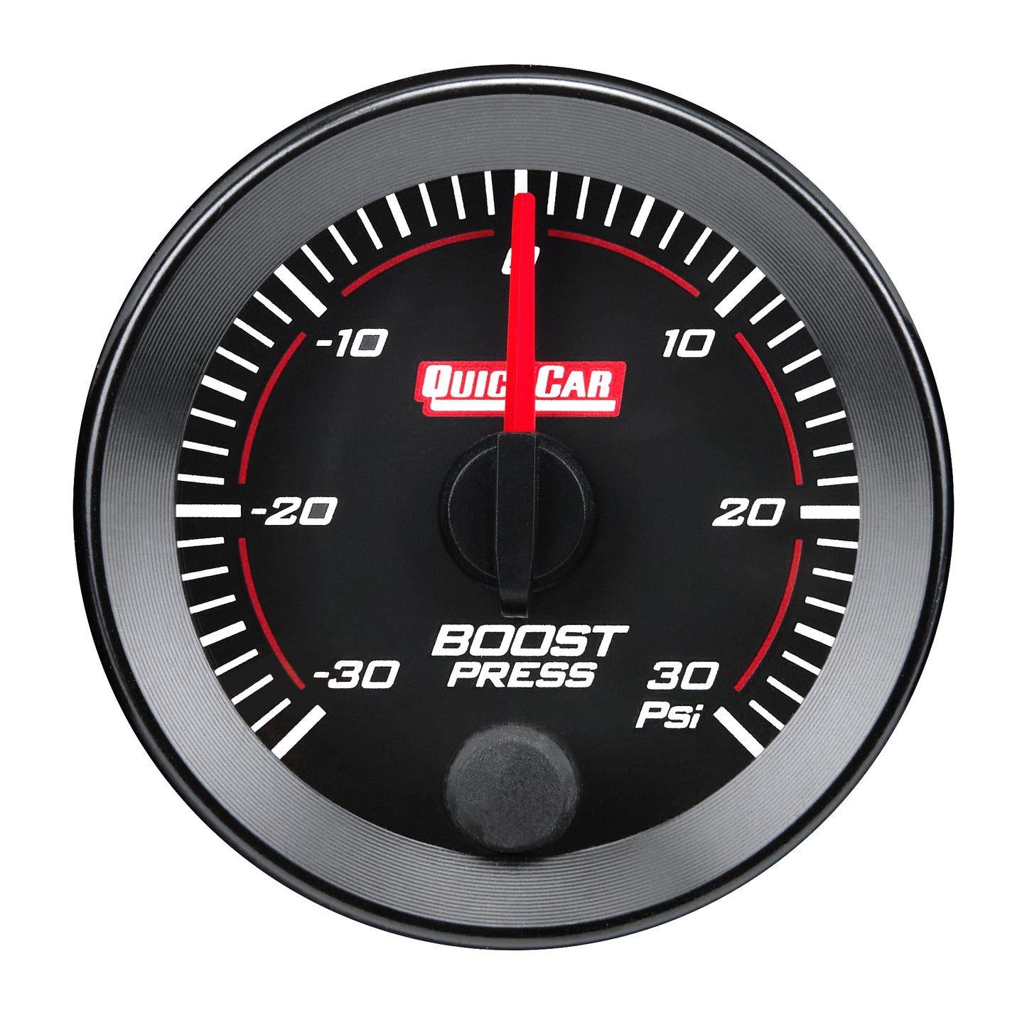Quickcar Racing Products QRP65-012 RedLine Gauge 2-1/16in Boost -30/30psi