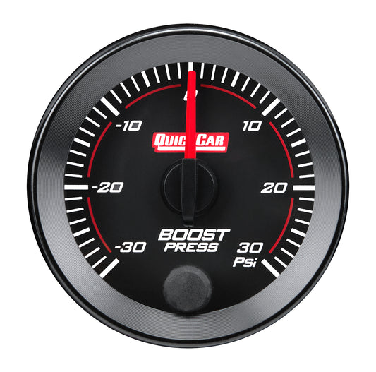 Quickcar Racing Products QRP65-012 RedLine Gauge 2-1/16in Boost -30/30psi