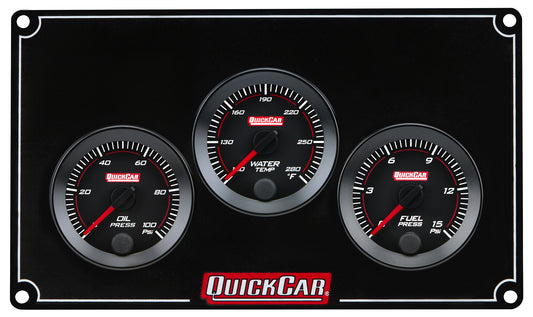 Quickcar Racing Products QRP65-3012 RedLine Panel 2-1/16in OP/WT/FP15