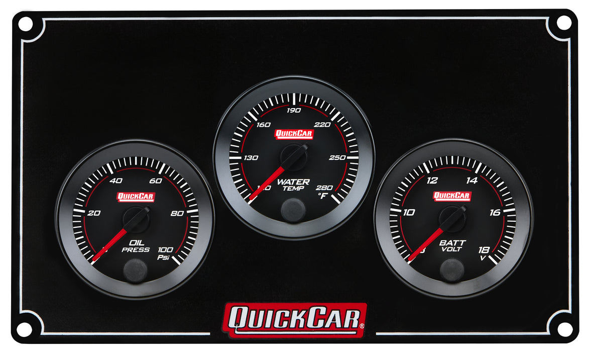 Quickcar Racing Products QRP65-3017 RedLine Panel 2-1/16in OP/WT/VT