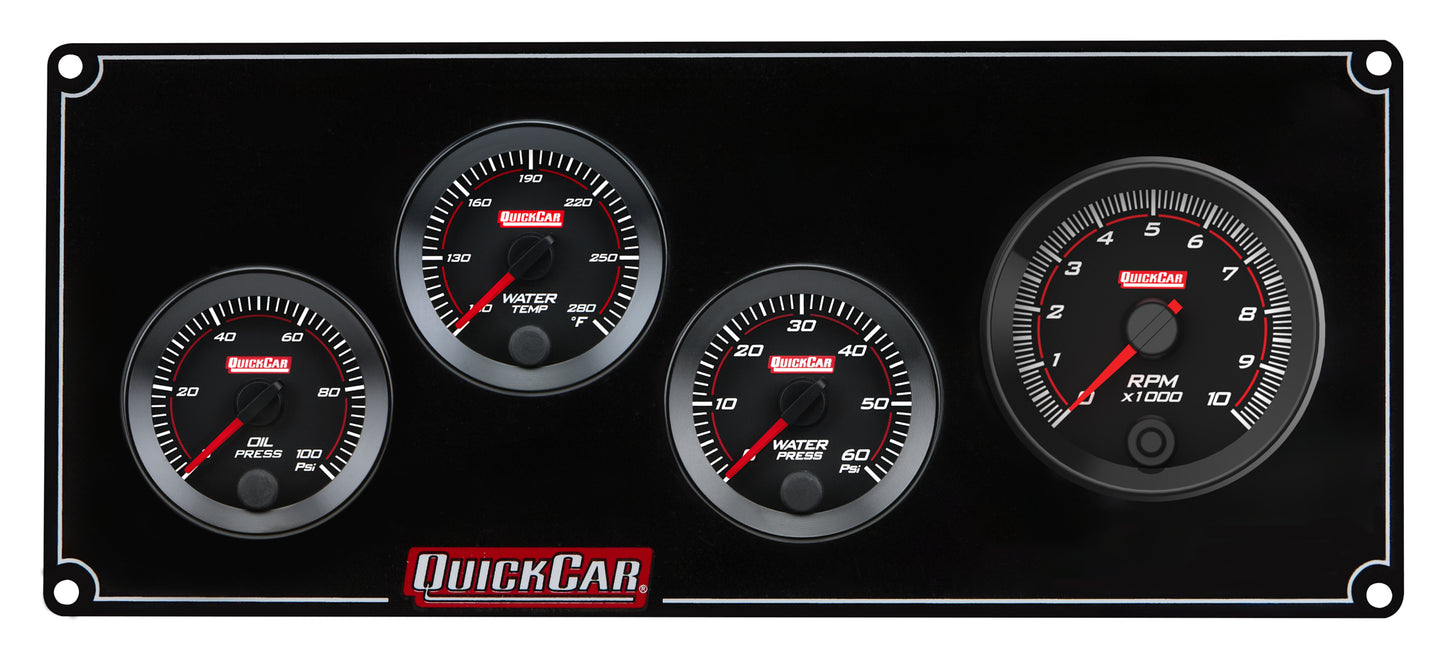 Quickcar Racing Products QRP65-3046 RedLine Panel 2-1/16in 3-1 OP/WT/WP