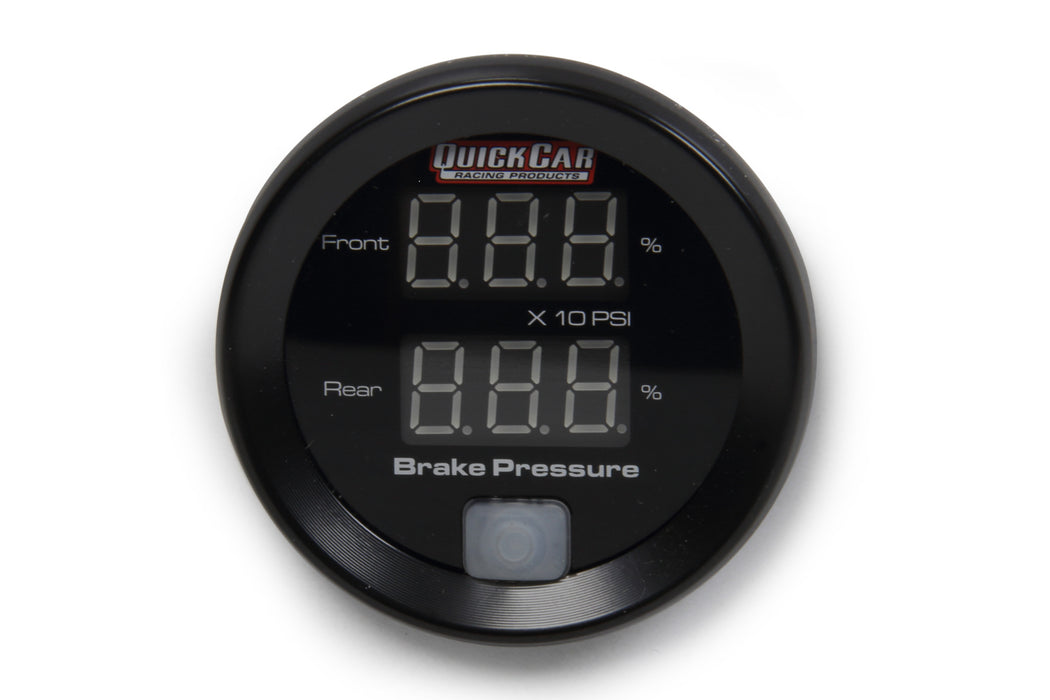 Quickcar Racing Products QRP67-101 Brake Bias Digital Gauge w/ Senders