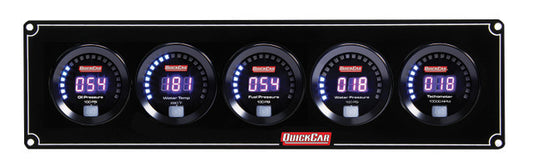 Quickcar Racing Products QRP67-4058 Digital 4-1 Gauge Panel OP/WT/FP100/WP