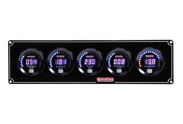 Quickcar Racing Products QRP67-5037 Digital 5-Gauge Panel OP/WT/OT/FP/Volts