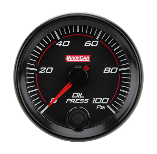 Quickcar Racing Products QRP69-003 Redline Gauge Oil Pressure
