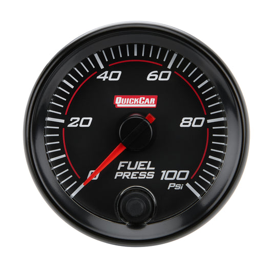 Quickcar Racing Products QRP69-005 RedLine Gauge 2-5/8in Fuel Pressure 0-100psi