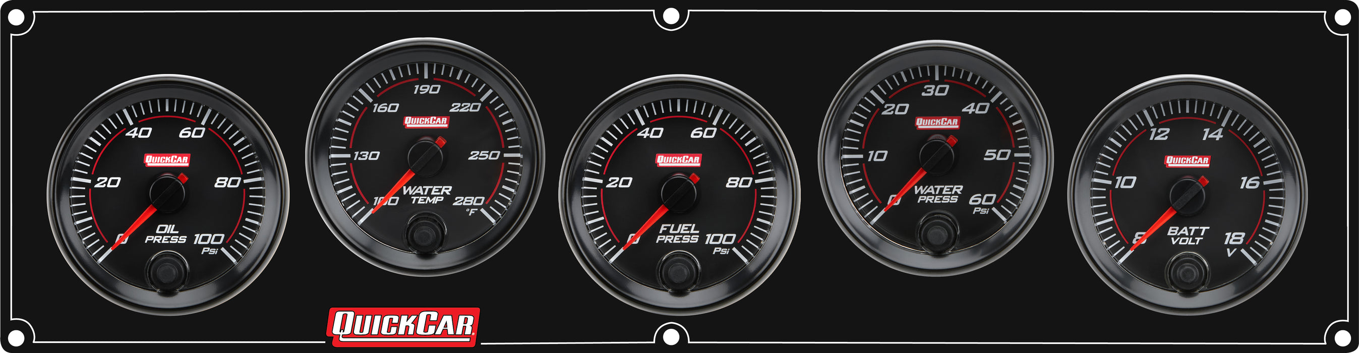 Quickcar Racing Products QRP69-5038 RedLine Panel 2-5/8in OP/WT/FP100/WP/VT