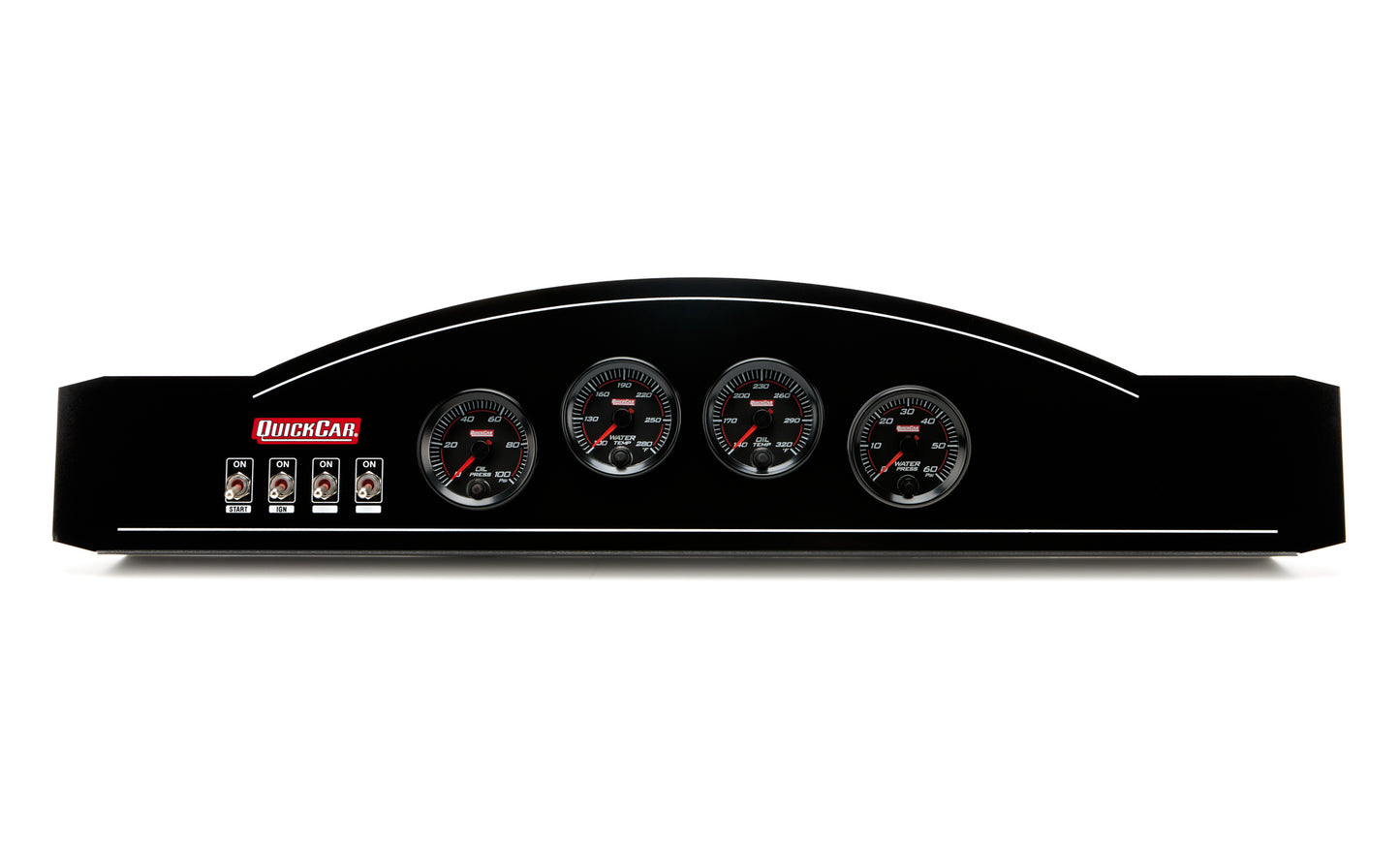 Quickcar Racing Products QRP69-823-031 Dash Panel Redline OP/WT /OT/WP Single Ignition
