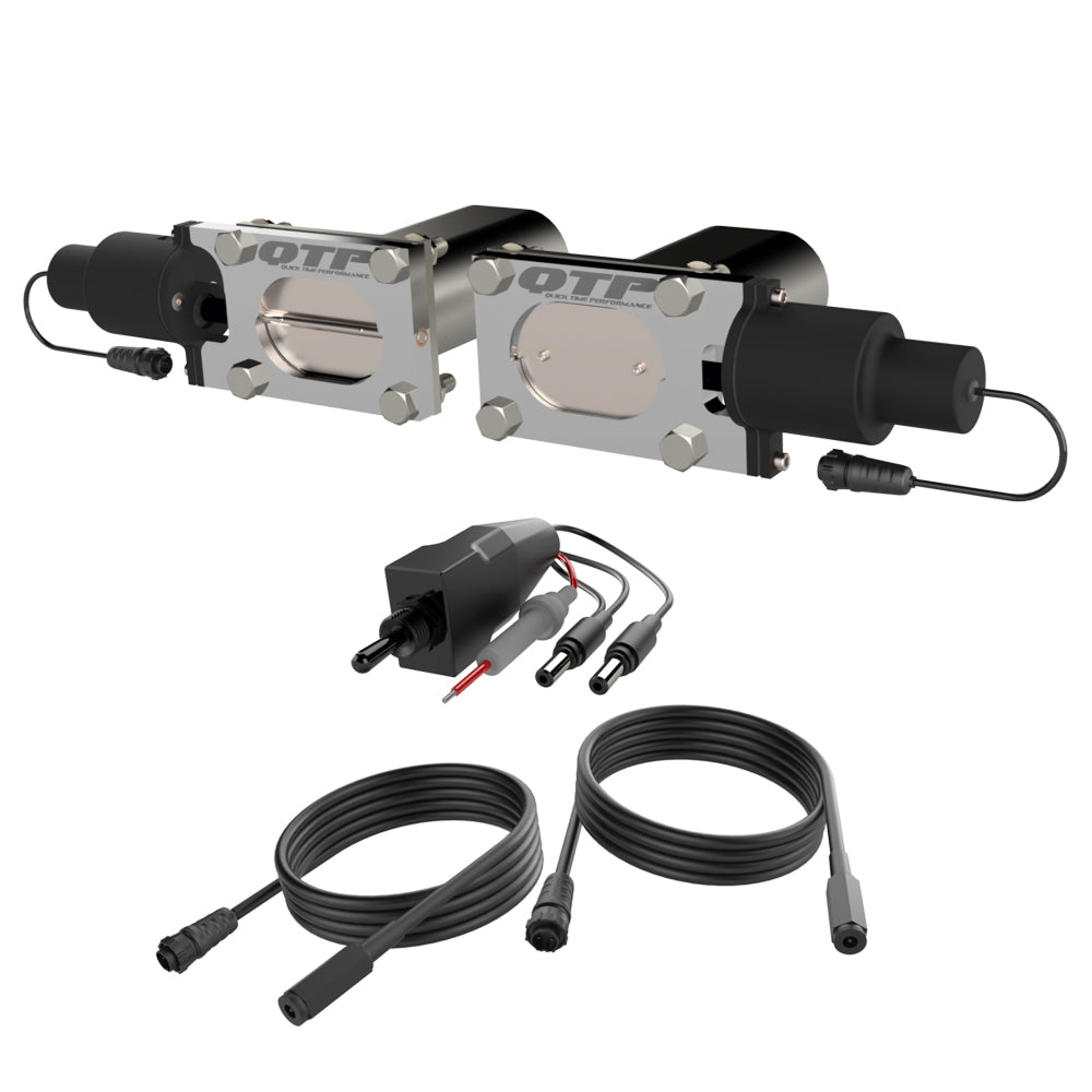 Quick Time Performance QTPQTEC66 Dual Low Profile Oval Electric Cutouts