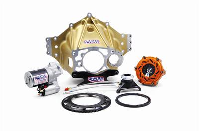 Quarter Master QTR10028591ZZ Bellhousing Kit SBC Crate 5.5in V-Drive 2d