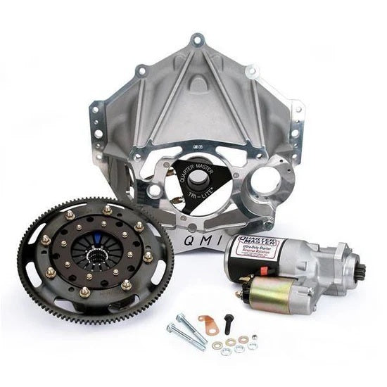 Quarter Master QTR10038590ZZ Bellhousing Kit Chevy Crate Engine 5.5in V Dri