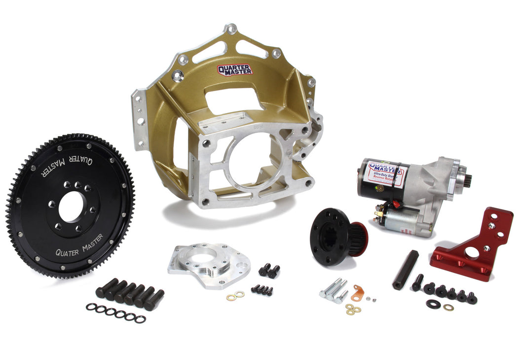 Quarter Master QTR115509136TM Bell Housing Kit CT525 Brinn Bert Top Mnt Pump