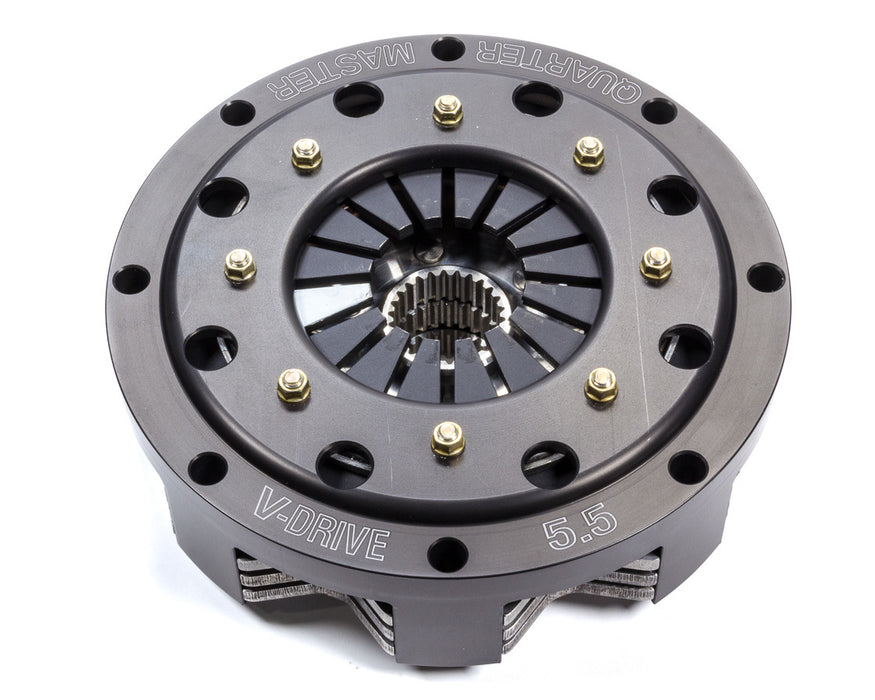 Quarter Master QTR385090 5.5in V-Drive Clutch 3 Disc 1-5/32in x 26 Spl