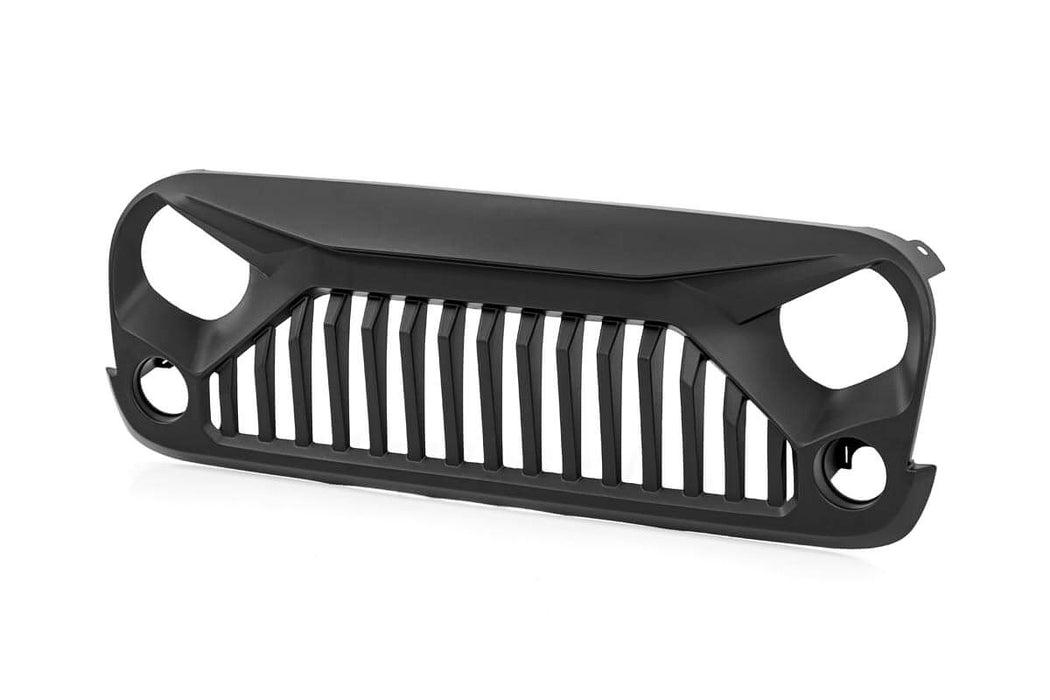 Rough Country RCS10524 07-18 Jeep Wrangler JK Replacement Grille Angry