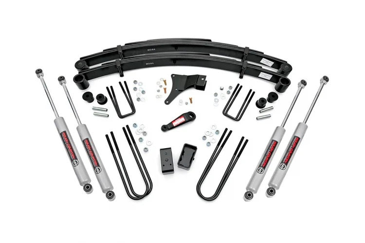Rough Country RCS4918630 86-97 Ford F350 4WD 4in Lift Kit