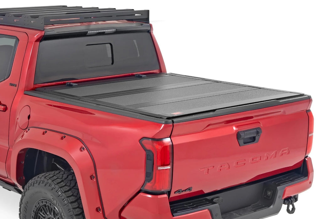 Rough Country RCS49415551 Hard Tri-Fold Flip Up Bed Cover