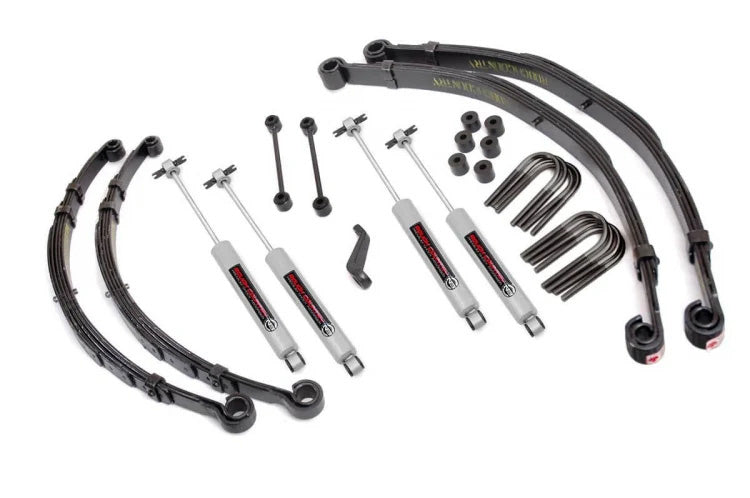 Rough Country RCS675-76-8130 76-81 Jeep CJ 4in Lift KIt