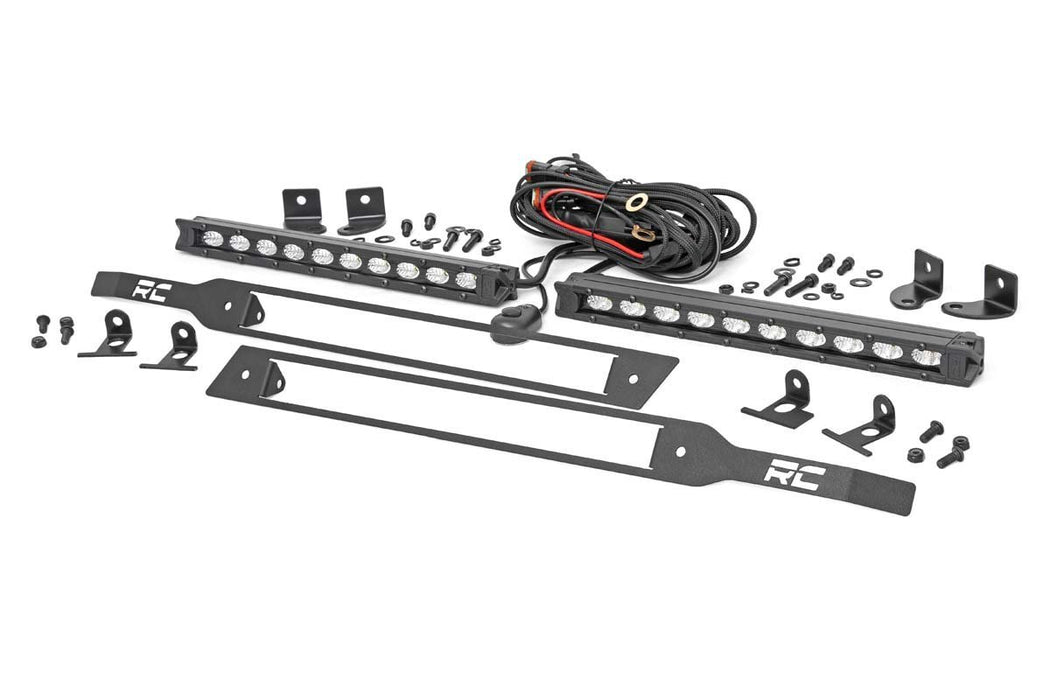 Rough Country RCS70817 19- Silverado 1500 10in Dual Grille LED Lights