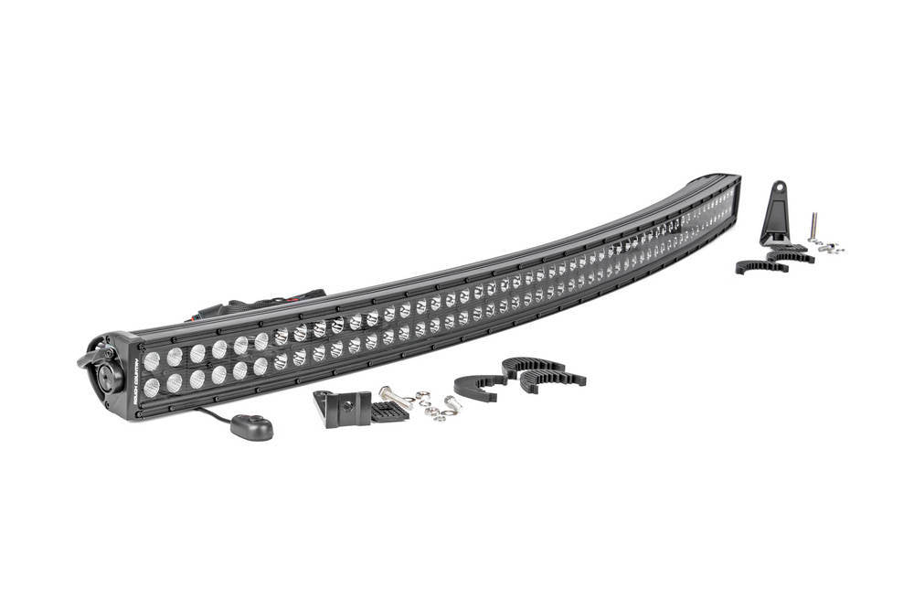 Rough Country RCS72950BL 50 Inch Black Series LED Light Bar Curved