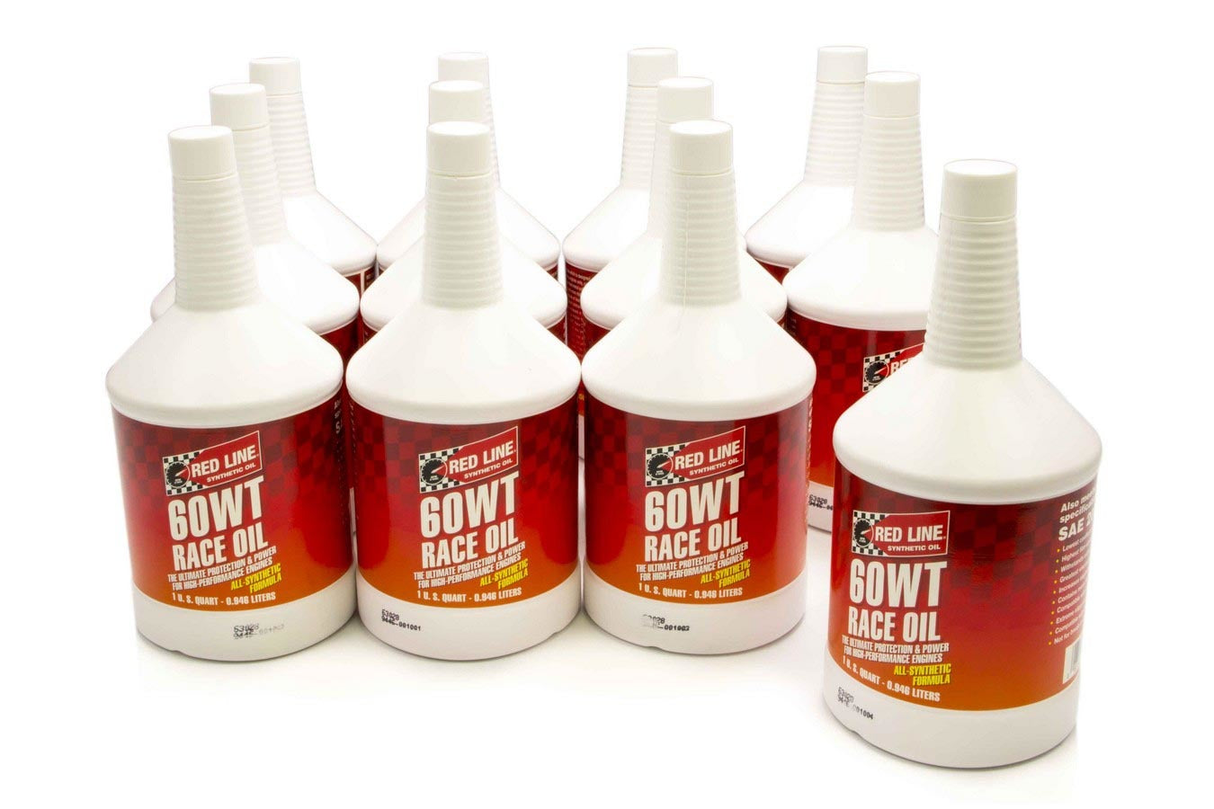 Redline Oil RED10624 60WT Race Oil Case/12