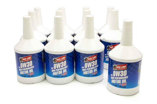 Redline Oil RED11144 0w30 Motor Oil Case 12 x 1qt