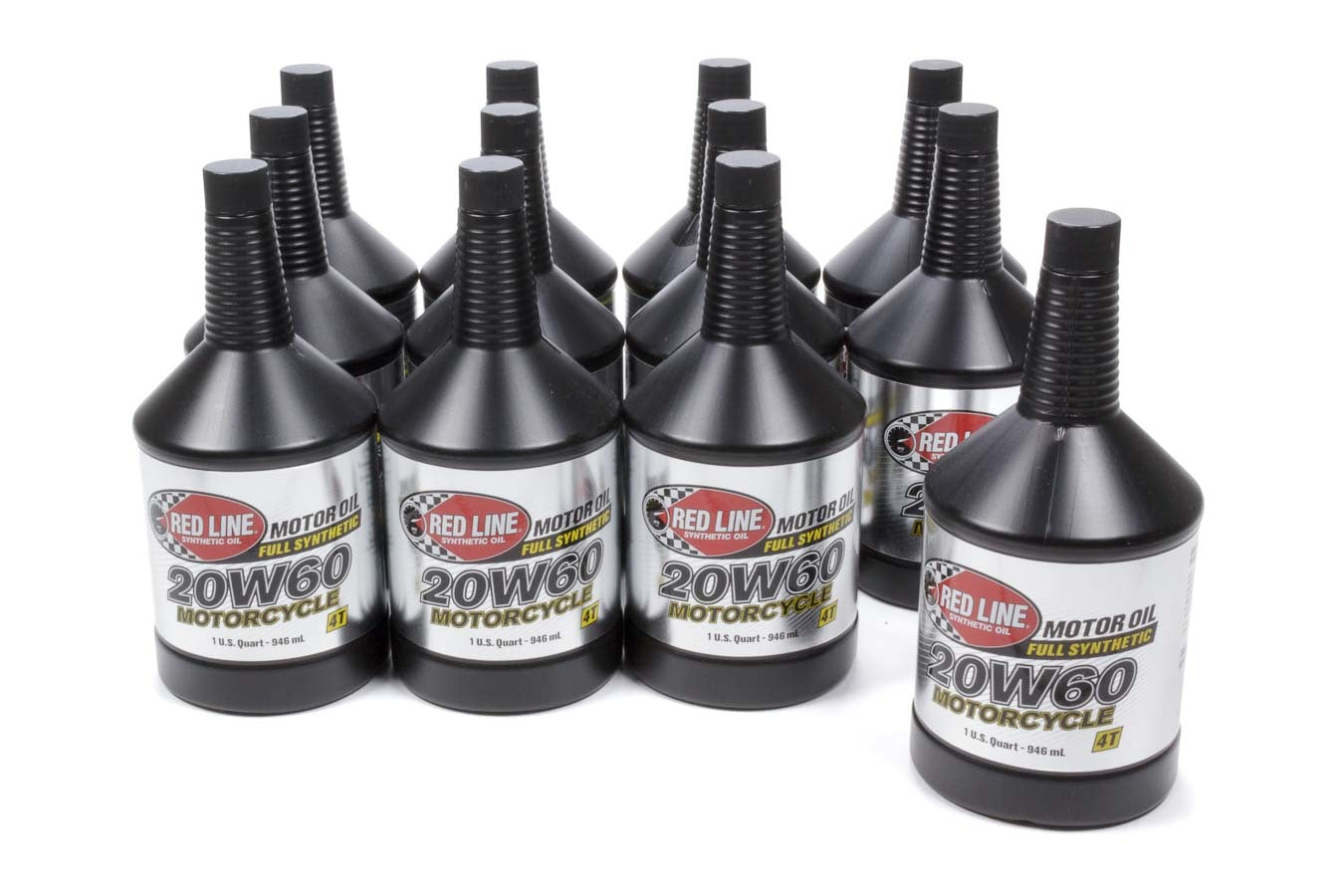 Redline Oil RED12624 20W60 Motorcycle Oil Case/12
