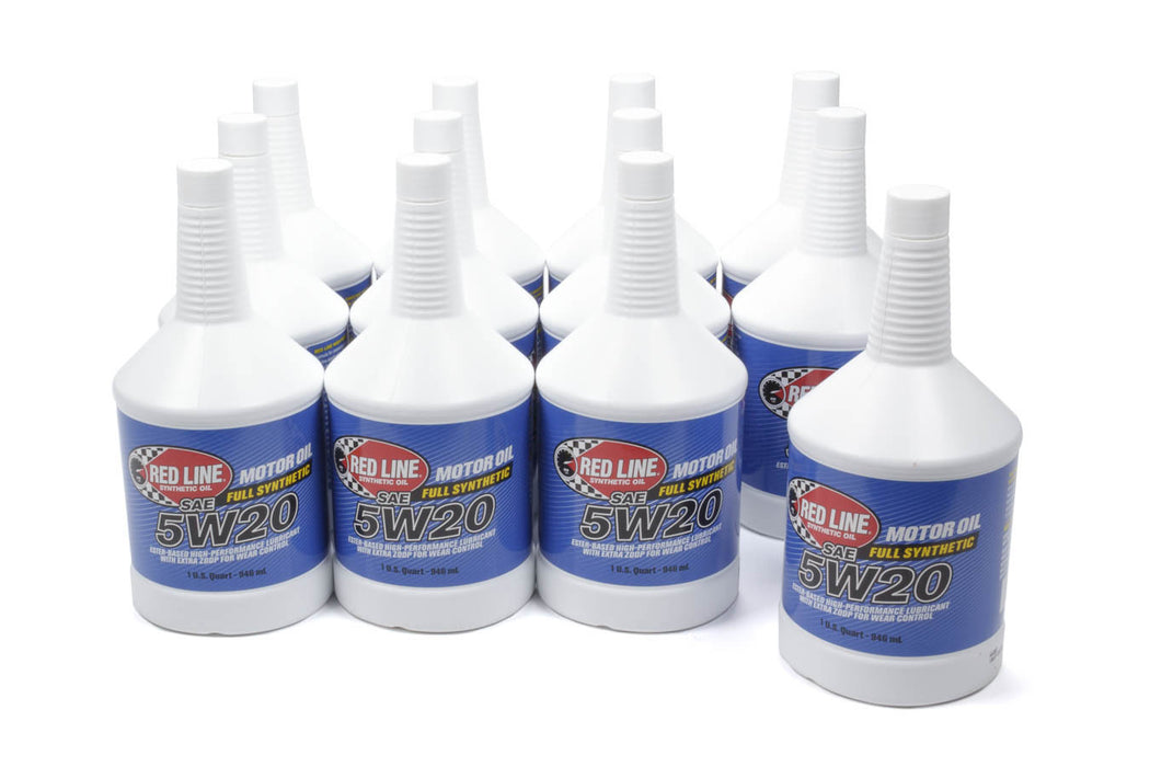 Redline Oil RED15224 5W20 Motor Oil Case/12