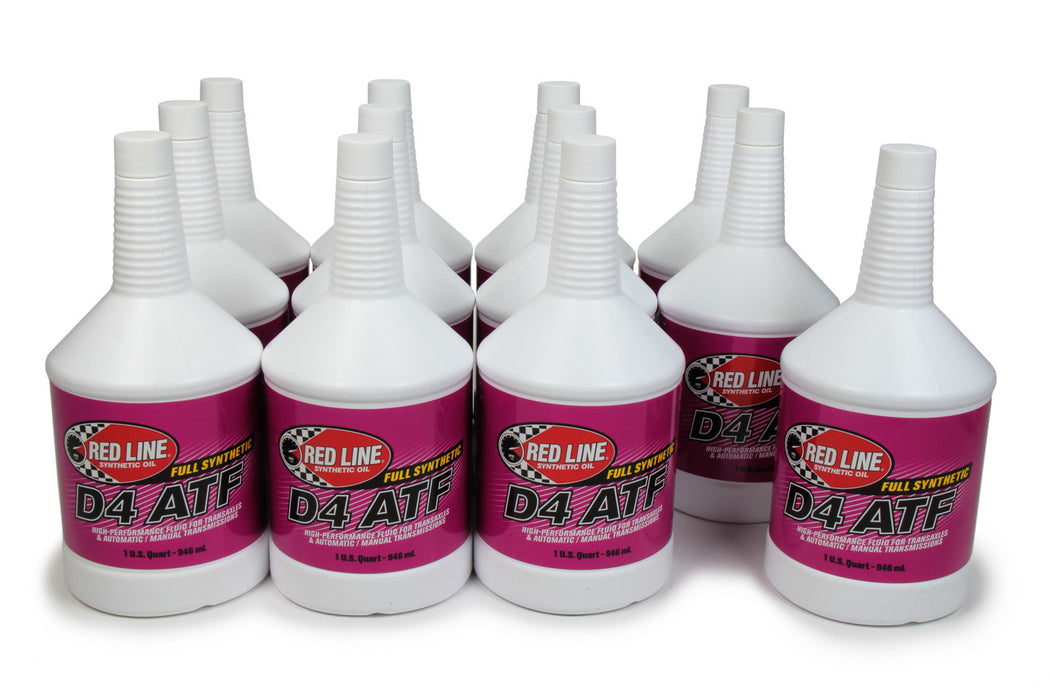 Redline Oil RED30524 Synthetic D4 ATF Case/12
