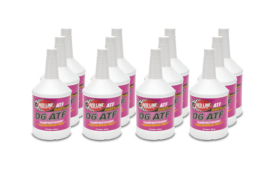 Redline Oil RED30724 D6 ATF Trans Fluid Case/12