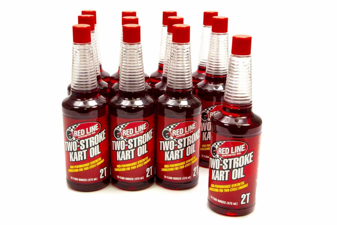 Redline Oil RED40423 2 Cycle Kart Oil Case 12x16 Oz. Bottles