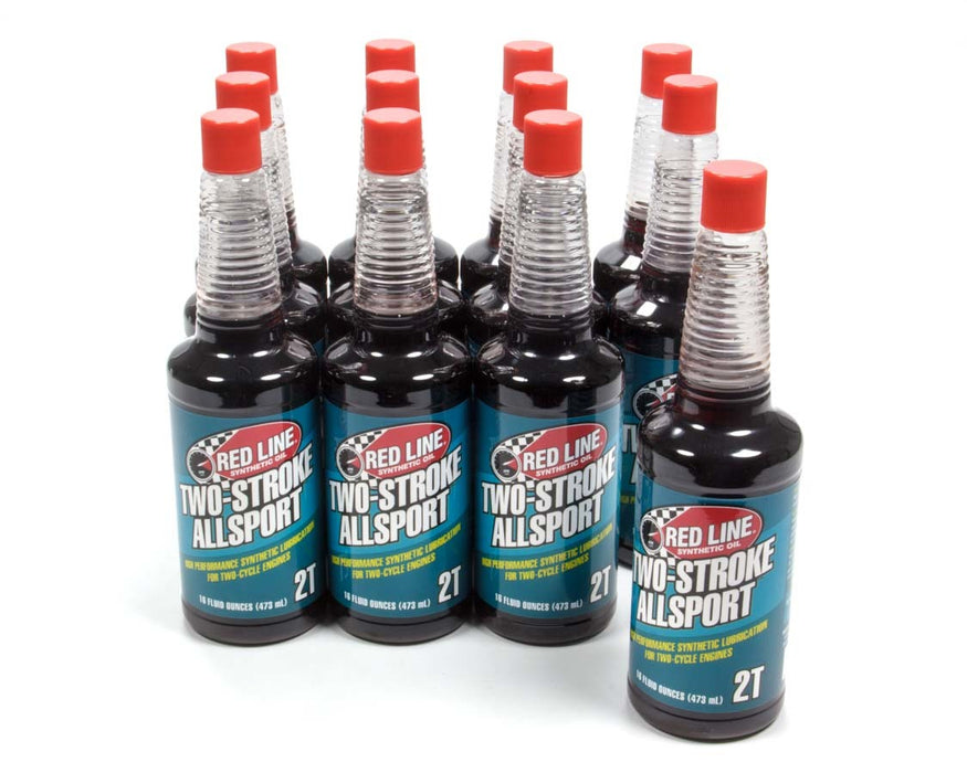 Redline Oil RED40823 Two Stroke Allsport Oil Case 12 x 16oz