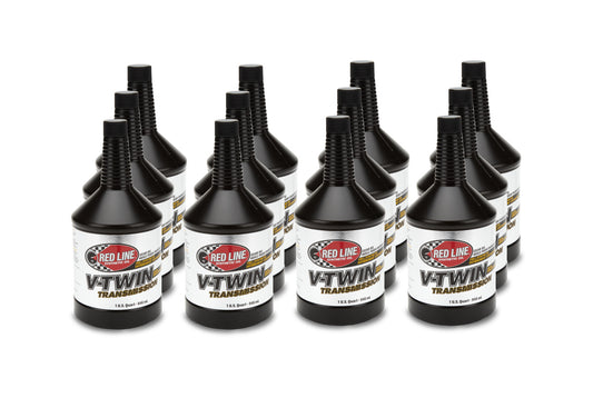 Redline Oil RED42824 V-Twin Trans Oil Shock Proof Case/12