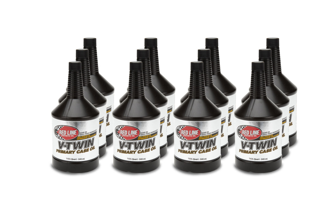 Redline Oil RED42924 V-Twin Primary Case Oil Case/12 x 1 Quart