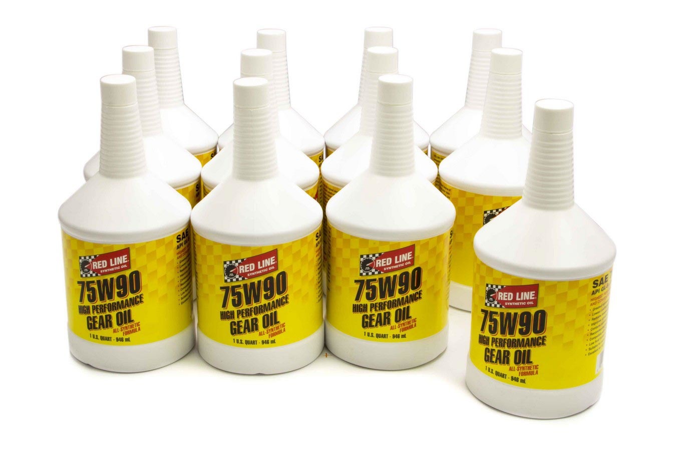 Redline Oil RED57924 75W90 Gear Oil Case/12