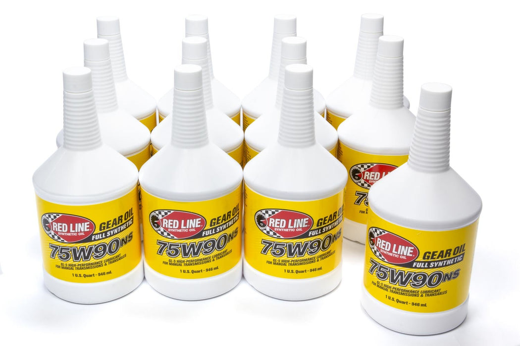 Redline Oil RED58324 75W90NS Gear Oil Case/12