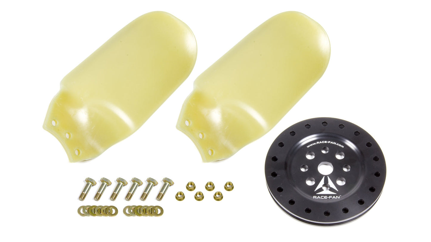 Race-fan RFN64-1700-002-750 Race Fan 17in 2 Blade 3/4in Fan Hub