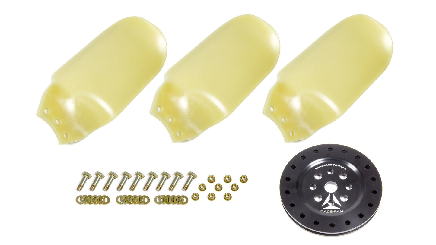 Race-fan RFN64-1700-003-750 Race Fan 17in 3 Blade 3/4in Fan Hub