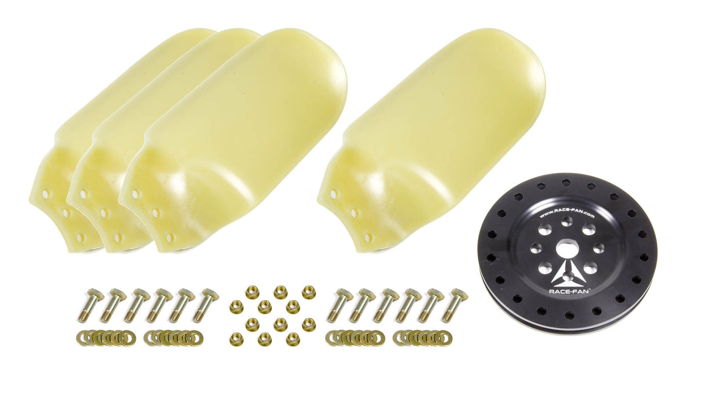 Race-fan RFN64-1700-004-625 Race Fan 17in 4 Blade 5/8in Fan Hub