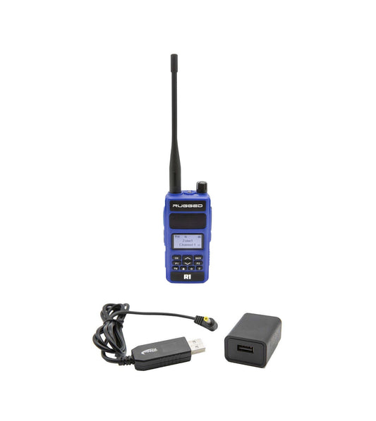 Rugged Radios RGRR1 Radio Rugged R1 Handheld Digital & Analog UHF/VHF