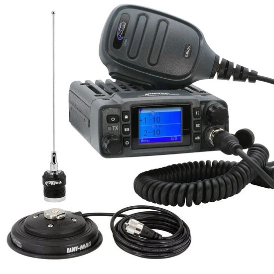 Rugged Radios RGRRK-GMR25-SPK Radio Kit GMR25 Plus GMRS 25W w/Speaker