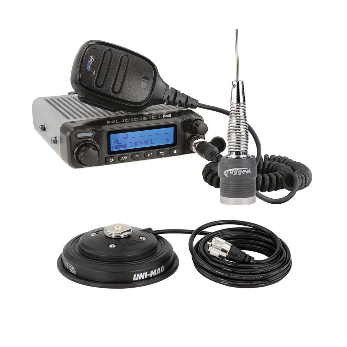 Rugged Radios RGRRK-M1-V Radio Kit M1 w/Antenna Digital / Analog VHF