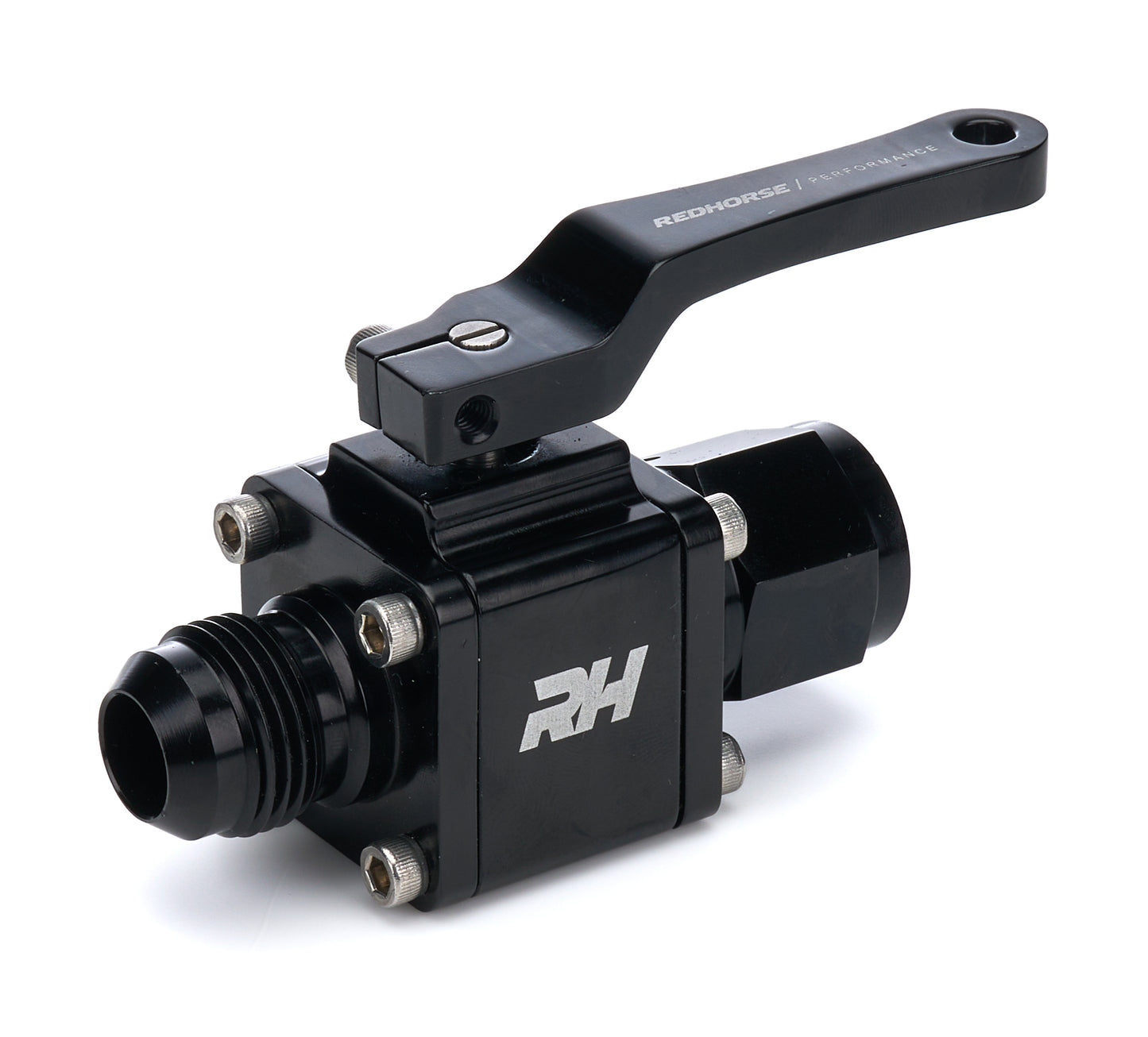 Redhorse Performance RHP4676-10-10-2 Inline Shut Off Valve 10AN Female Inlet/Outlet
