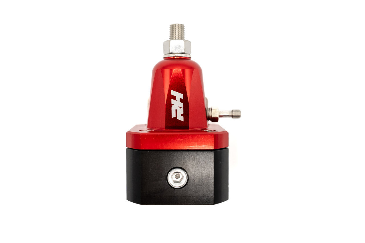 Redhorse Performance RHP7910-06-3 6AN Universal Bypass Fuel Pressure Reg Red